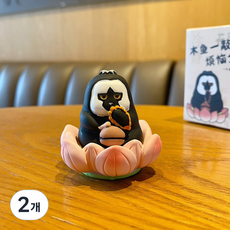 뎁시스 동물 데스크 장식 인테리어 소품 피규어 타입 4, 2개