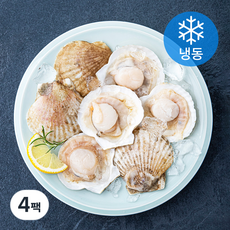 씨픽 손질 반가리비 (냉동), 180g(5~6마리), 4팩