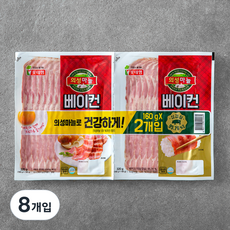 롯데햄 의성마늘 베이컨, 160g, 8개입