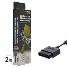 PS2 to PC/PS3 控制器轉換器, 單一商品, 2個, 單一顏色