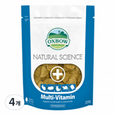 옥스보우 네추럴 사이언스 멀티 비타민, 120g, 4개