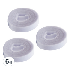 Geobiz 雙面魔鬼氈 2m, 6個, 白色