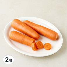 중국산 세척당근, 1kg, 2개, 1개입