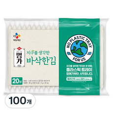 CJ명가 바삭한 김, 4g, 100개