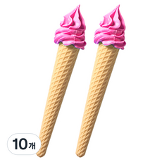 스위트 아이스크림 지우개, 핑크, 10개