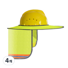 NICEKIM 螢光帽簷與遮陽板 1入, 4個