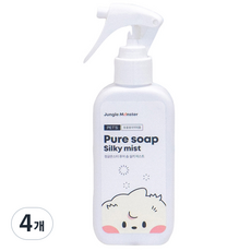 정글몬스터 반려동물 퓨어솝 실키 미스트, 150ml, 1개입, 4개