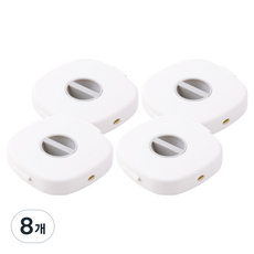 Solv Living 手機支架線材收納盒, 白色, 8個