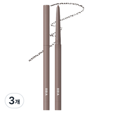 삐아 라스트 오토 젤 아이라이너 0.3g, 21 뮤트 브라운, 3개
