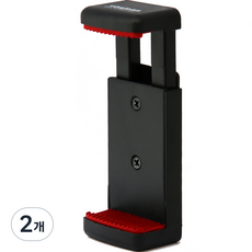 본젠 스마트폰 삼각대용 촬영 마운트 D CLiP 거치대 블랙, VCM-561G, 2개