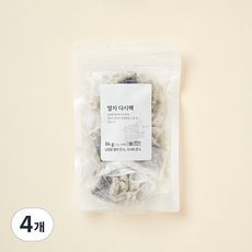 올가홀푸드 멸치 다시팩, 14g, 4개, 6개입