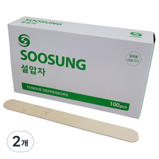 혀누르개 100p, 2개