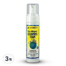 얼스배스 강아지 워터리스 발세정제 저자극 그루밍 폼 무향, 237ml, 1개입, 3개