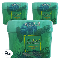 Herb Story 大冰箱除臭綠茶凝膠, 260g, 9個