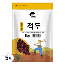엉클탁 페루산 적두, 1kg, 5개