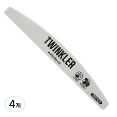 withshyan Twinkler指甲銼刀, 混合色, 4個