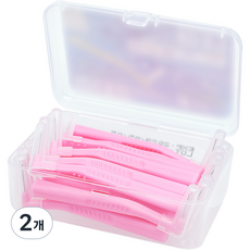 盒裝牙間刷 粉色 0.6mm, 2個, 20入