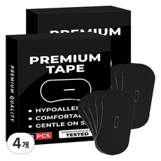 Newtopia 止鼾睡眠口貼 黑色有孔 30入, 4個