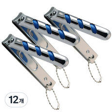 Seven Star彩色指甲刀指甲剪, 藍色, 12個