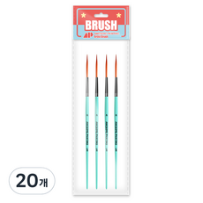 AwesomePainting 設計 LINER 線條筆, 20個, 4號