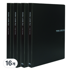 MiDAS HYUNPOONG PP雙槓桿檔案夾 上翻式 左翻式 A4, 黑色, 16個