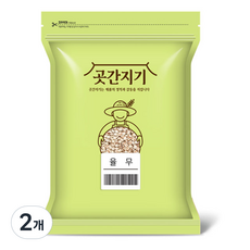 곳간지기 국산 율무, 1kg, 2개
