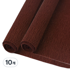 마다꾸미 주름 구김지 25다크브라운, 10개
