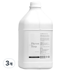 피톤치드수 피톤숲 편백수 스프레이 리필, 3개, 4L