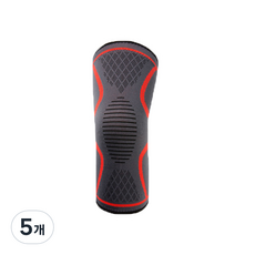 라이프플러스 고급 보온 무릎 밴드 레드 7096, 5개