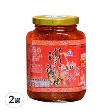 澎湖區漁會 澎湖之味干貝絲XO醬 小辣, 380g, 2罐