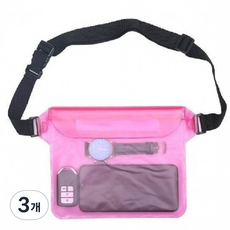 UNICOSY PVC觸控防水包 觸控螢幕, 07粉色, 3個