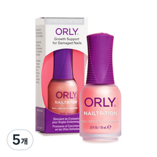 ORLY Nailtrition 指甲強化劑, 18ml, 5個
