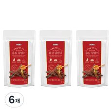 紅參乾紅參，給我身體自然美的零食, 60g, 6入