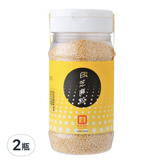 源順食品 炒熟白芝麻粒 台灣製造, 170g, 2罐