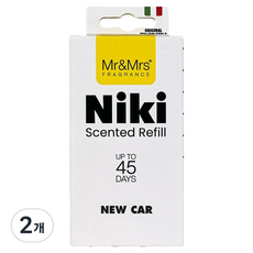Mr&Mrs FRAGRANCE 車用芳香劑 Niki 補充包, Newkka, 2個