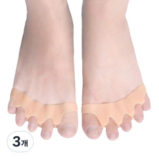 스카위즈 심플 발가락 보호기 살구, 3개