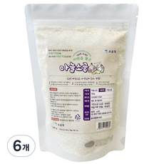Saltcastle 細顆粒蒜鹽 袋裝, 500g, 6個