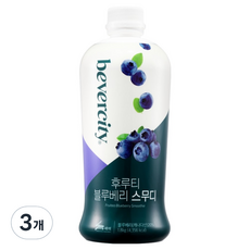 bevercity Semi Fruity 藍莓果昔, 1.8kg, 3個