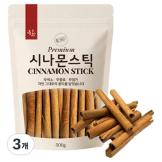 동광한방몰 시나몬스틱, 500g, 3개