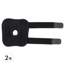 순잠 반려견 조절 가능한 수술 후 회복 지지 무릎 보호대 블랙 L 14 x 12.5 cm, 40g, 2개