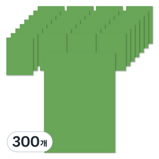 픽딜 깔끔한 색종이 앵무새그린 70g, 300개, 1색