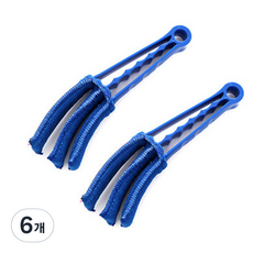 三叉多用途清潔工具, 藍色, 6個