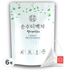 순수한집 팽이버섯차 티백, 1g, 10개입, 6개