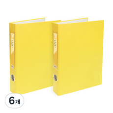 투코비 도노 D링 바인더 3공 A4 3cm, 6개, 노랑