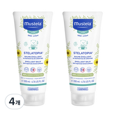 무스텔라 스텔라토피아 에몰리언트 밤, 200ml, 4개