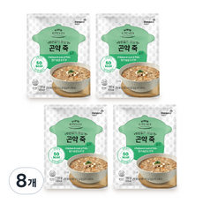 비비드키친 닭가슴살 앤 두부 곤약죽, 150g, 8개