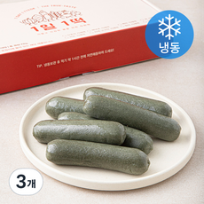 푸디푸디 1일 1떡 쑥 가래떡 (냉동), 700g, 1개입, 3개