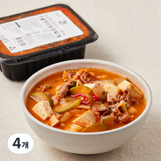 강남밥상 차돌박이된장찌개, 340g, 4개