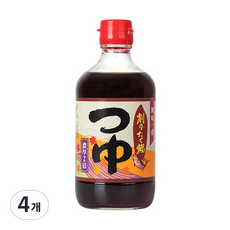 쇼다 풍미 이찌방 요리 쯔유, 400ml, 4개