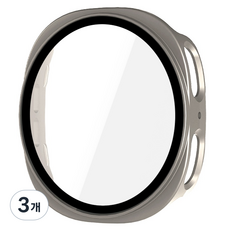 스페이스쉴드 PC 강화유리 올인원 케이스, 티타늄, 3개